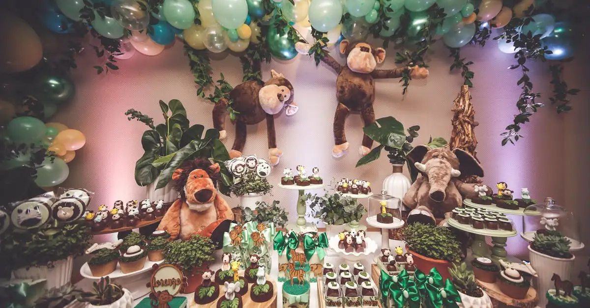 Décoration de Table d’Anniversaire : Idées et Conseils