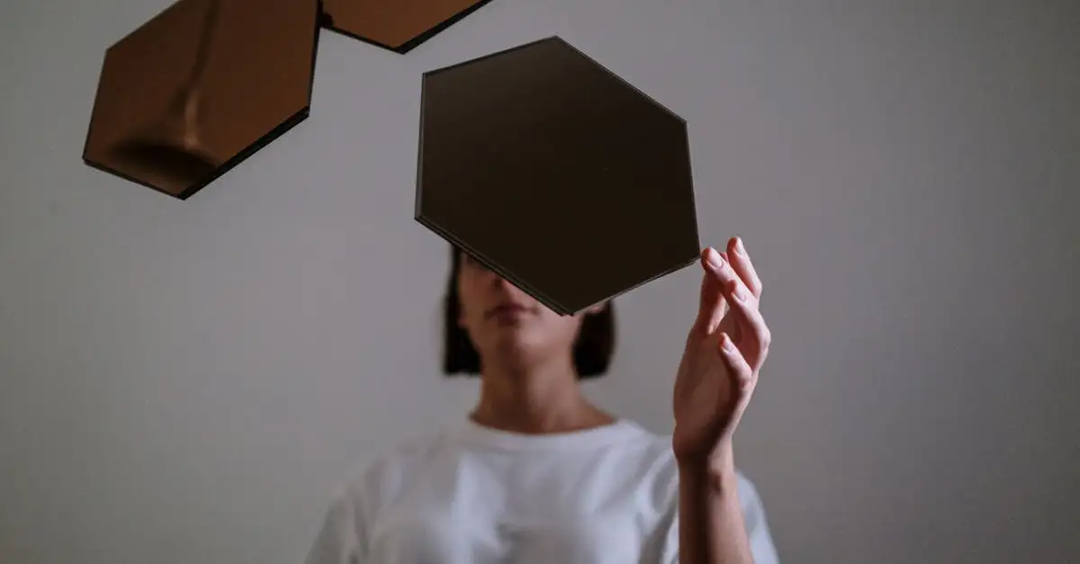 Miroir à coller : Pratique et facile à installer